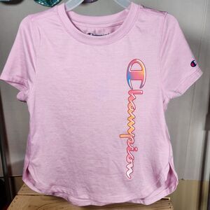 Champion Graphic Pink Short Sleeve T-Shirt 4